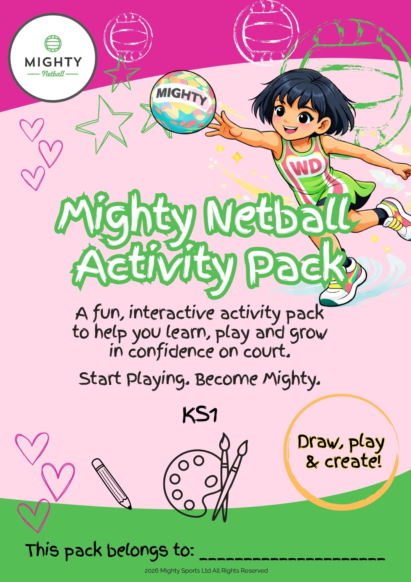 KS1 - Mighty Netball Activity Pack